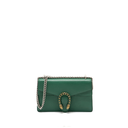 Gucci Dionysus Shoulder Bag Calfskin Green