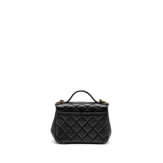 Chanel Small Business Affinity Caviar Black L