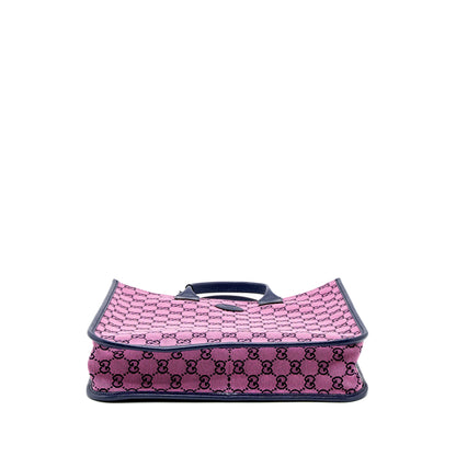 Gucci Children�s Tote Bag Canvas/Leather Purple