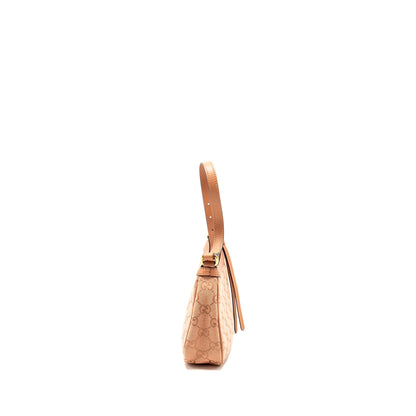 Gucci Small Ophidia Hobo Bag GG Supreme Canvas Pink L