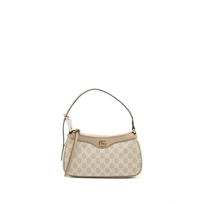 Gucci Ophidia Small Handbag GG Supreme Canvas Beige/White