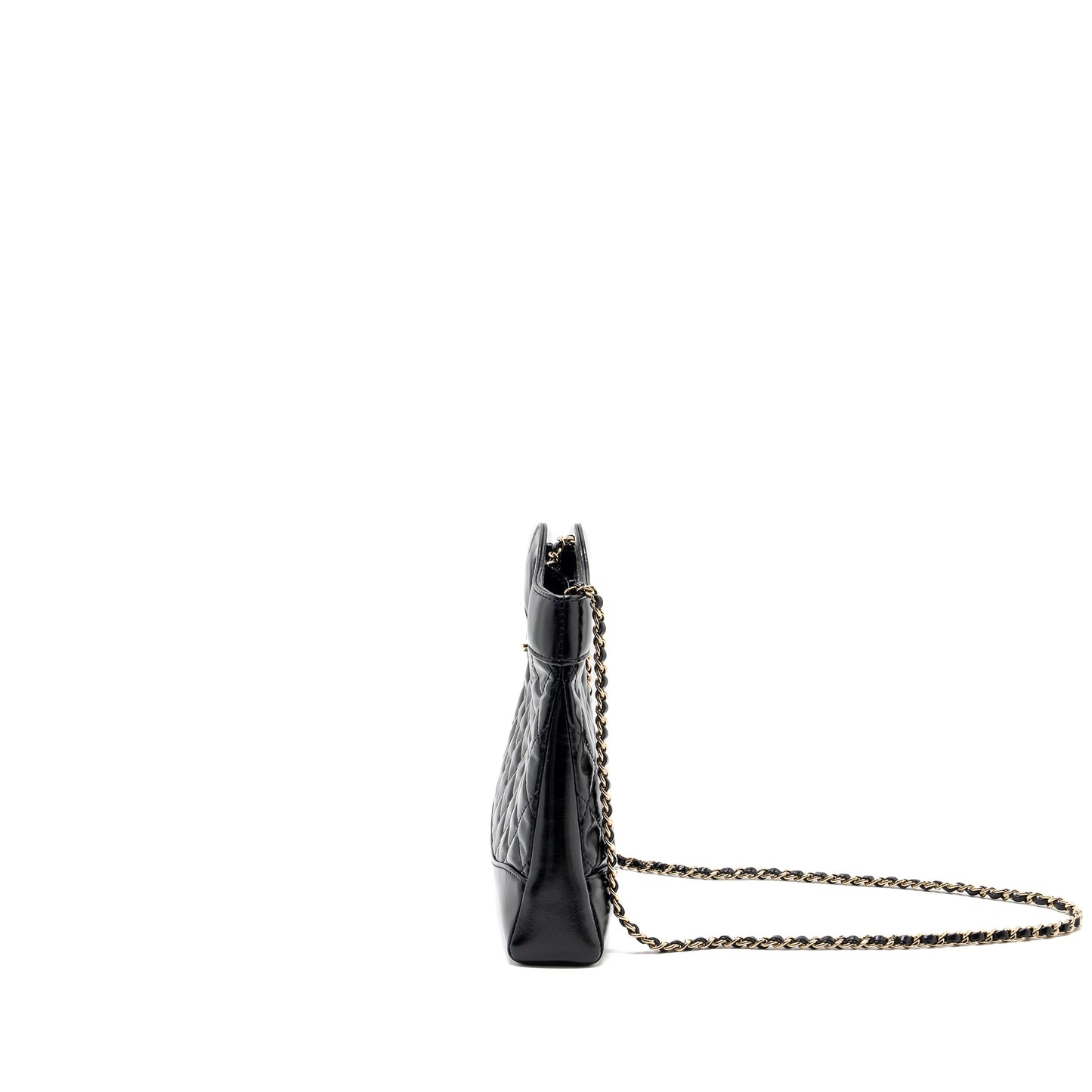 Chanel 24c Mini 31 Bag Shiny Calfskin Black L(Microchip)