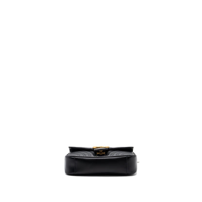 Gucci Mini GG Marmont Matelasse Bag Leather Black