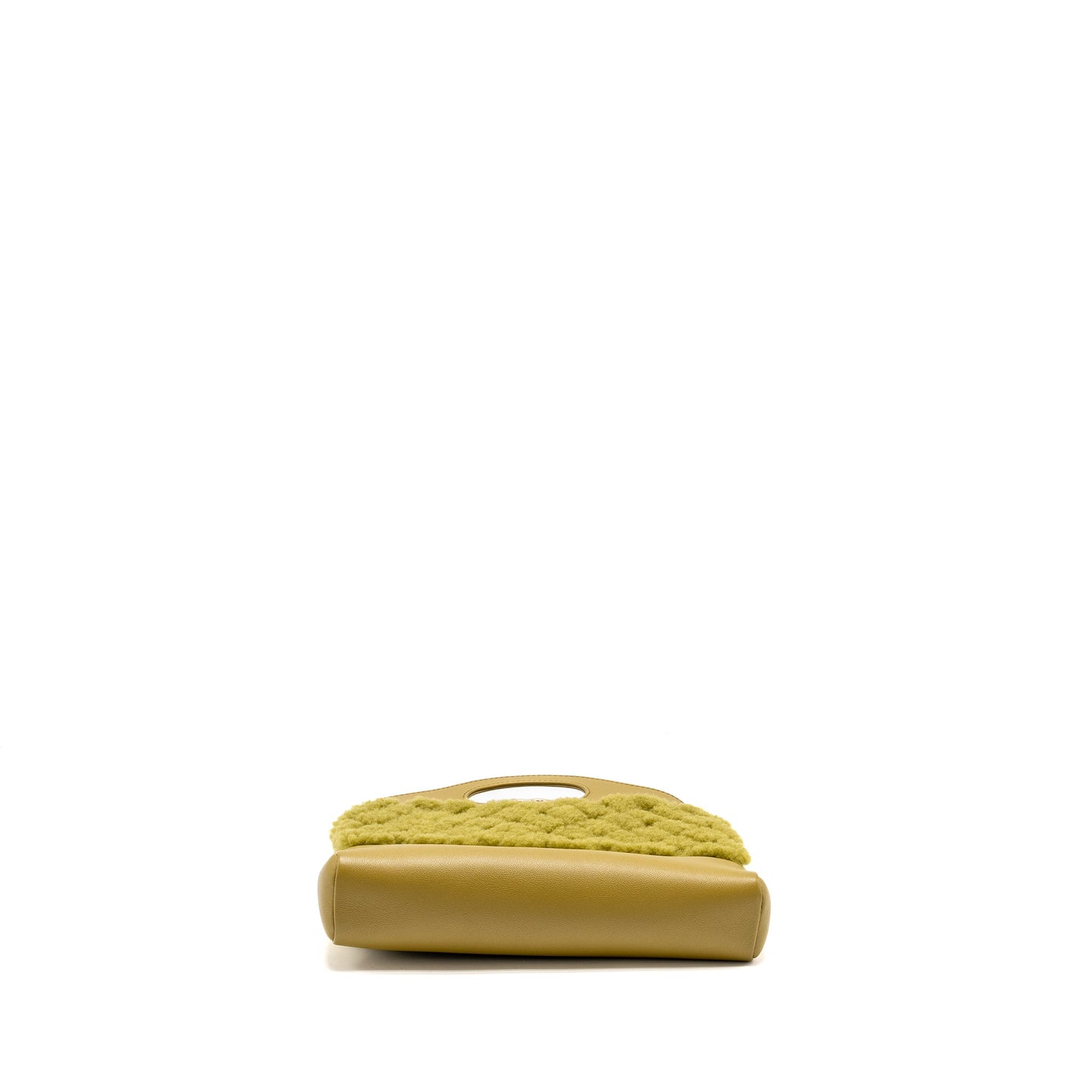 Chanel Mini 31 Bag Calfskin/Fur Olive Green L(Microchip)