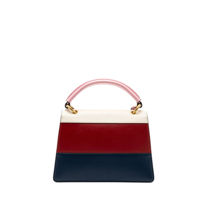 Gucci queen Margaret top handle bag calfskin multicolor