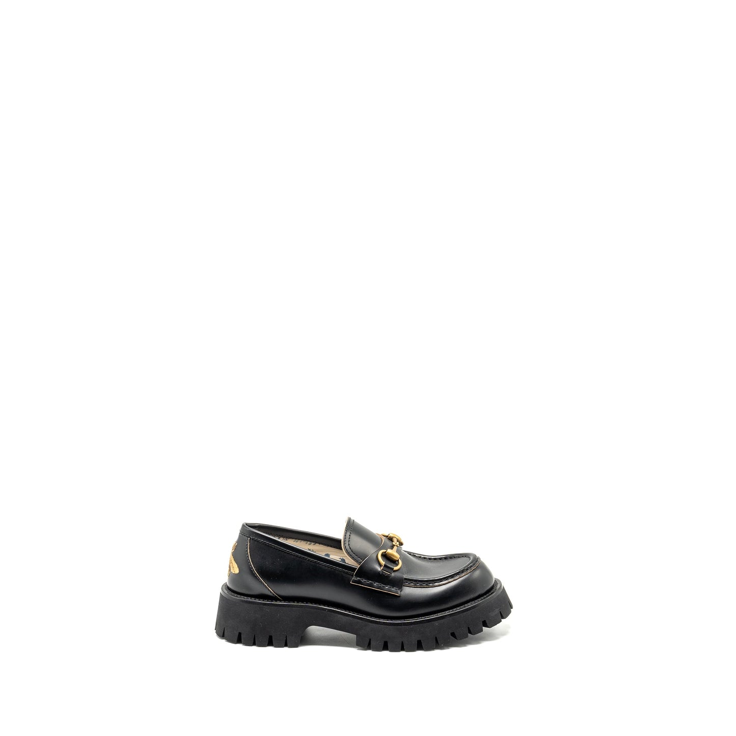 Gucci Size 37 Jordan Loafer Calfskin Black