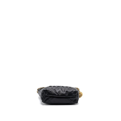 Chanel mini 22 bag caviar black  (microchip)