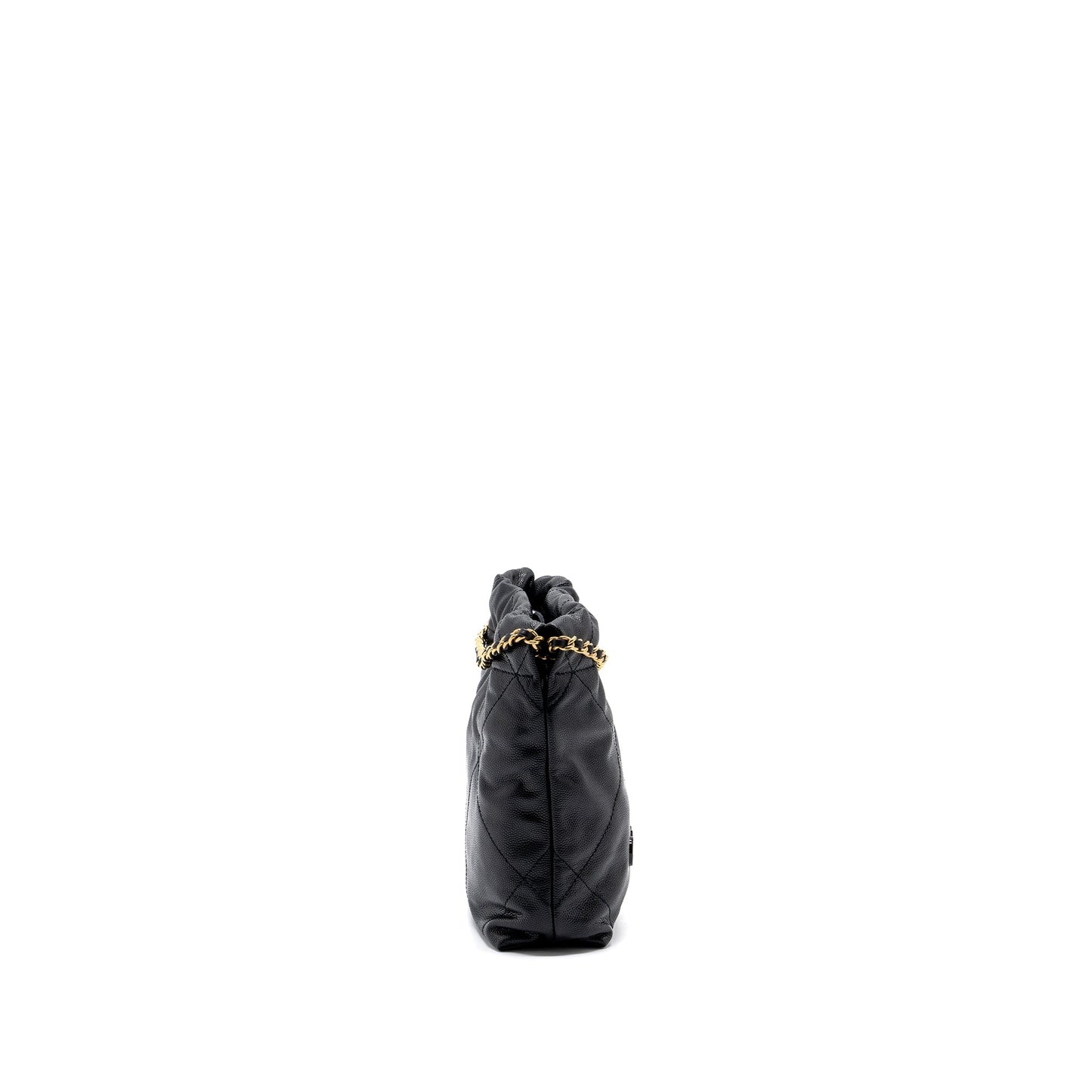 Chanel mini 22 bag caviar black  (microchip)