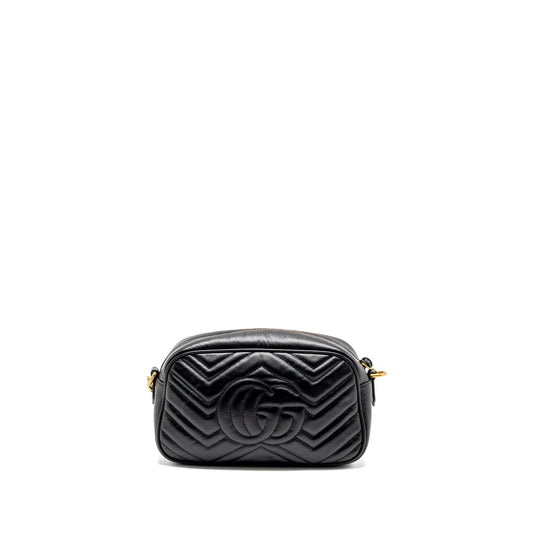 Gucci Marmont Camera Bag Calfskin Black