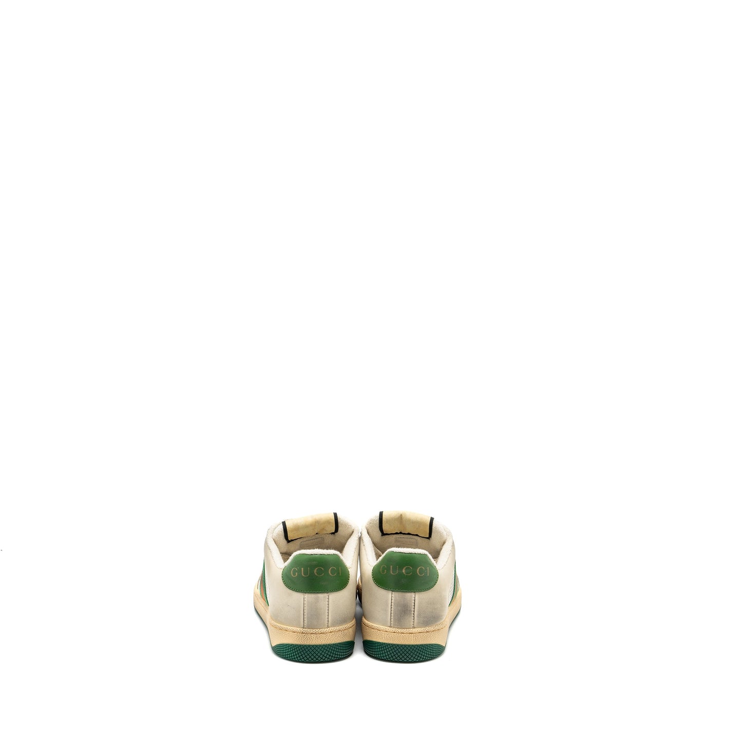 Gucci size 38 women’s Screener Leather Trainer / sneakers multicolour