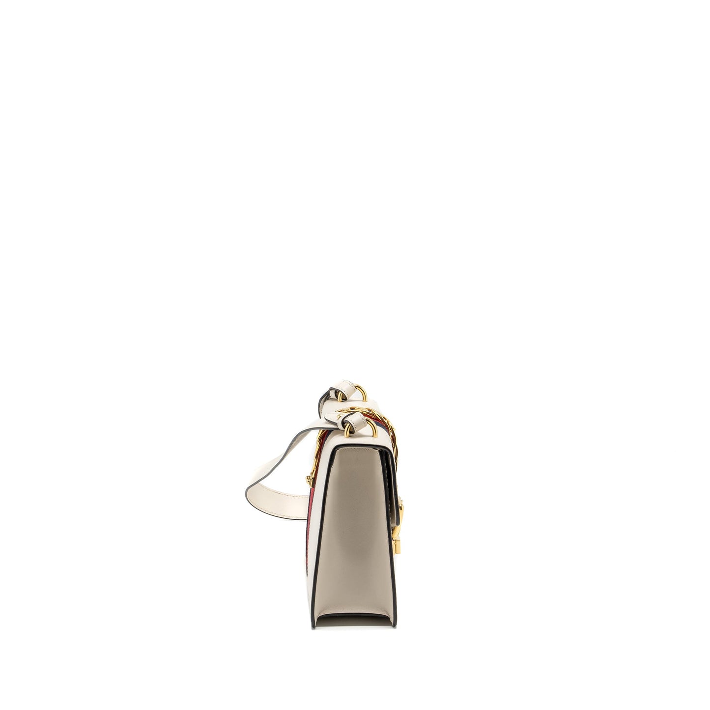 Gucci Medium Sylvie Bag calfskin white