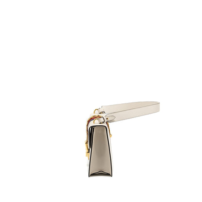 Gucci Medium Sylvie Bag calfskin white
