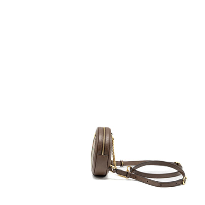 Gucci round Ophidia backpack gg supreme canvas