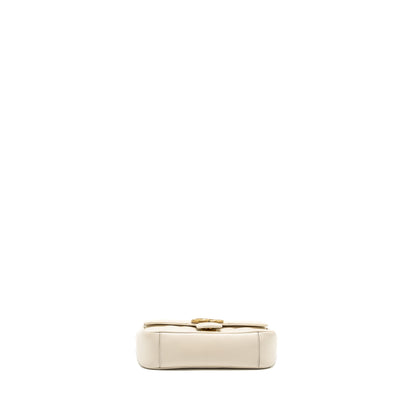 Gucci Mini Marmont bag calfskin white