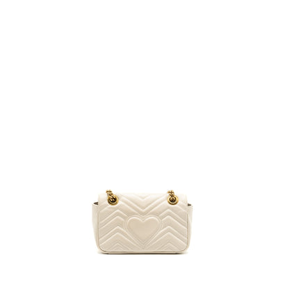 Gucci Mini Marmont bag calfskin white