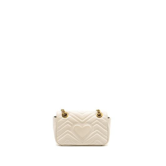 Gucci Mini Marmont bag calfskin white