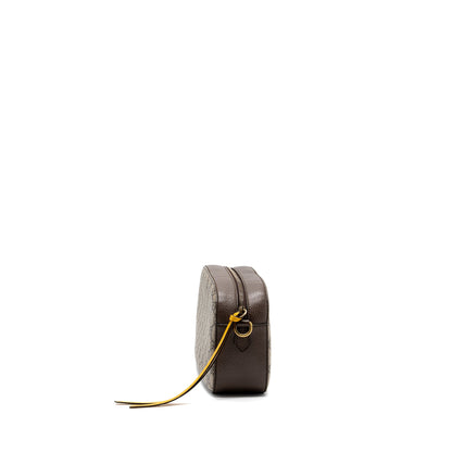 Gucci Camera Bag GG Supreme Canvas Brown/ Multicolour