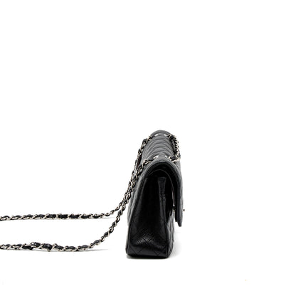 Chanel Medium Classic Double Flap Bag Caviar Black