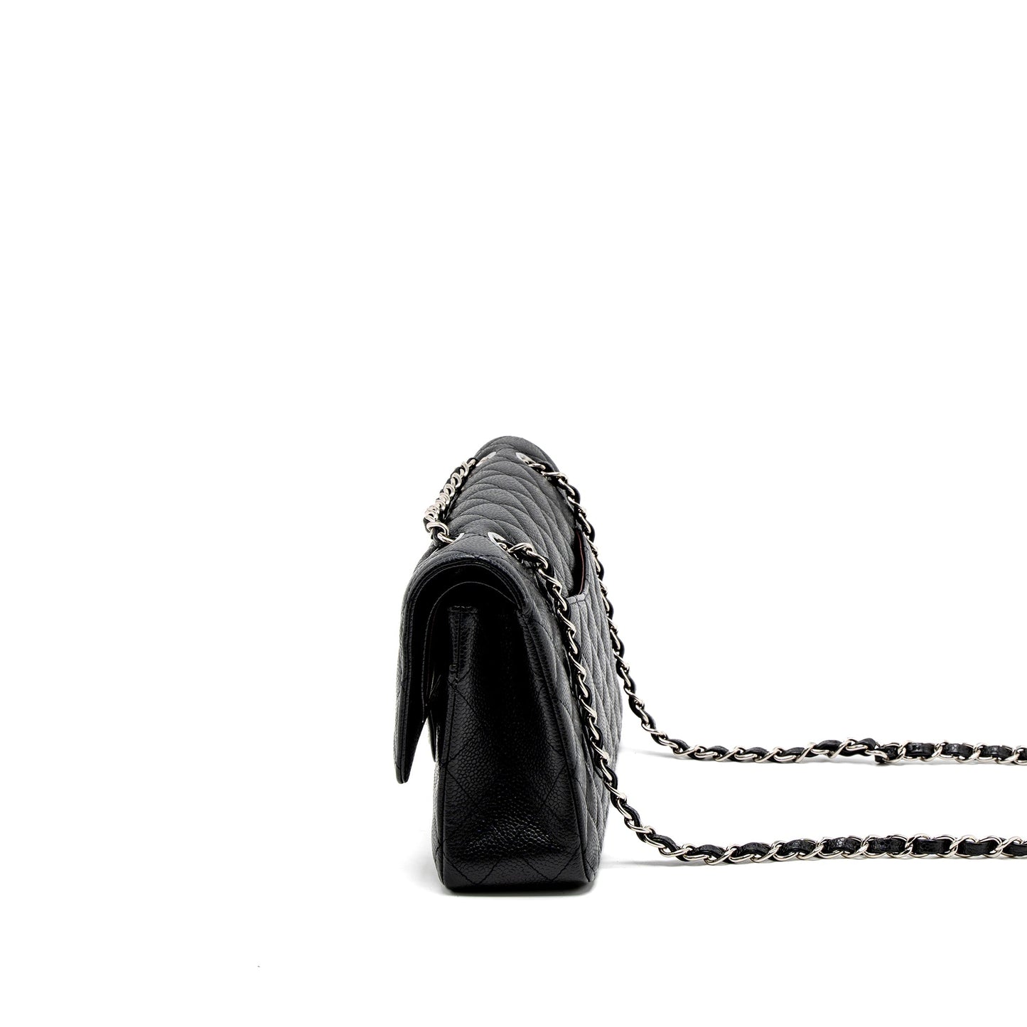 Chanel Medium Classic Double Flap Bag Caviar Black