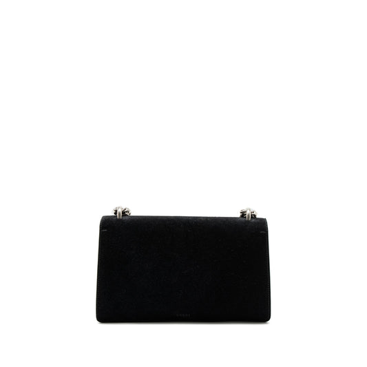 Gucci Small Dionysus Bag Suede Black SHW