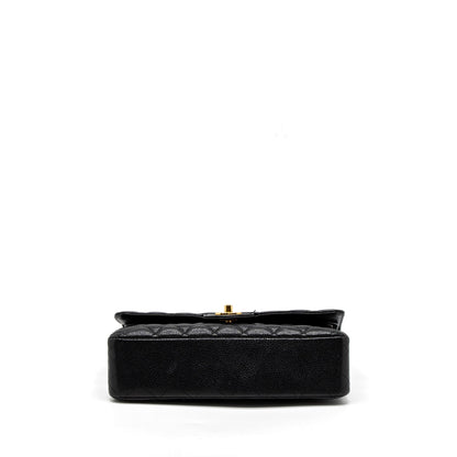 Chanel Medium Classic Double Flap Bag Caviar Black