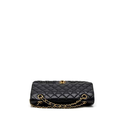 Chanel Medium Classic Double Flap Bag Caviar Black