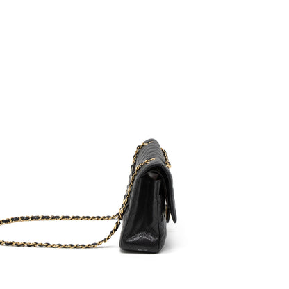 Chanel Medium Classic Double Flap Bag Caviar Black