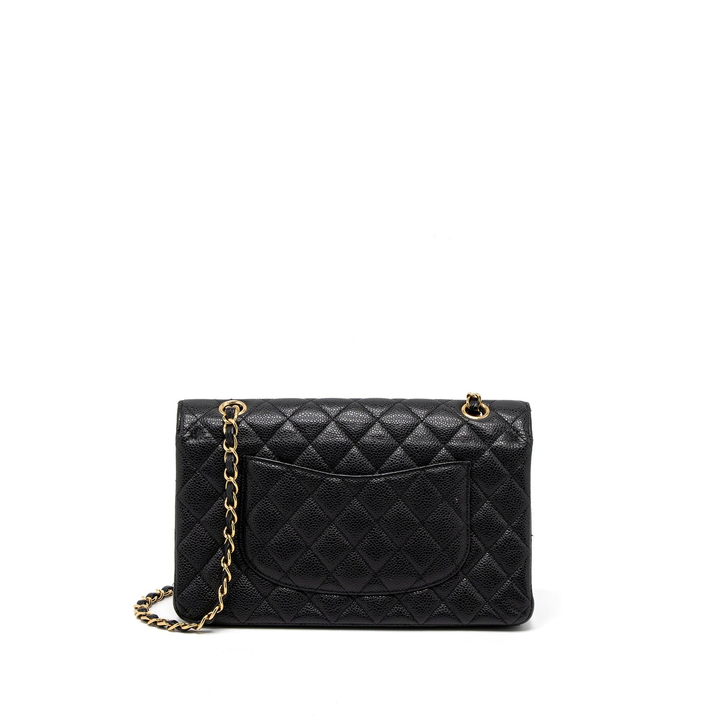 Chanel Medium Classic Double Flap Bag Caviar Black