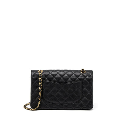 Chanel Medium Classic Double Flap Bag Caviar Black