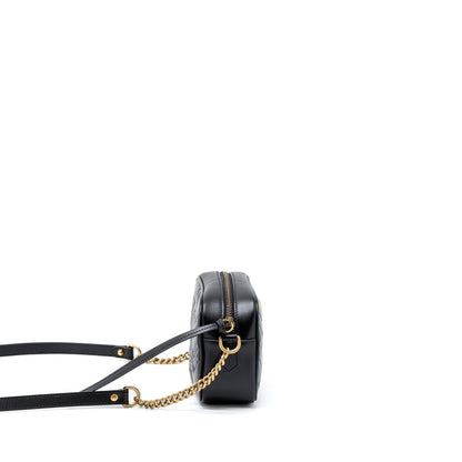 Gucci GG Marmont Matelasse Mini Bag Calfskin Black