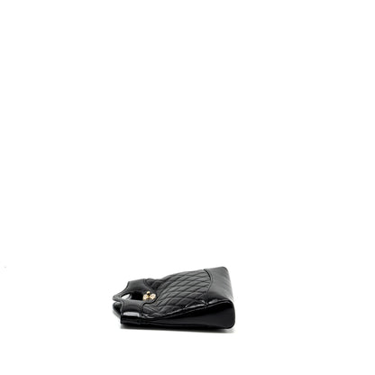 Chanel 24S Mini 31 Bag shiny Lambskin black  (microchip)