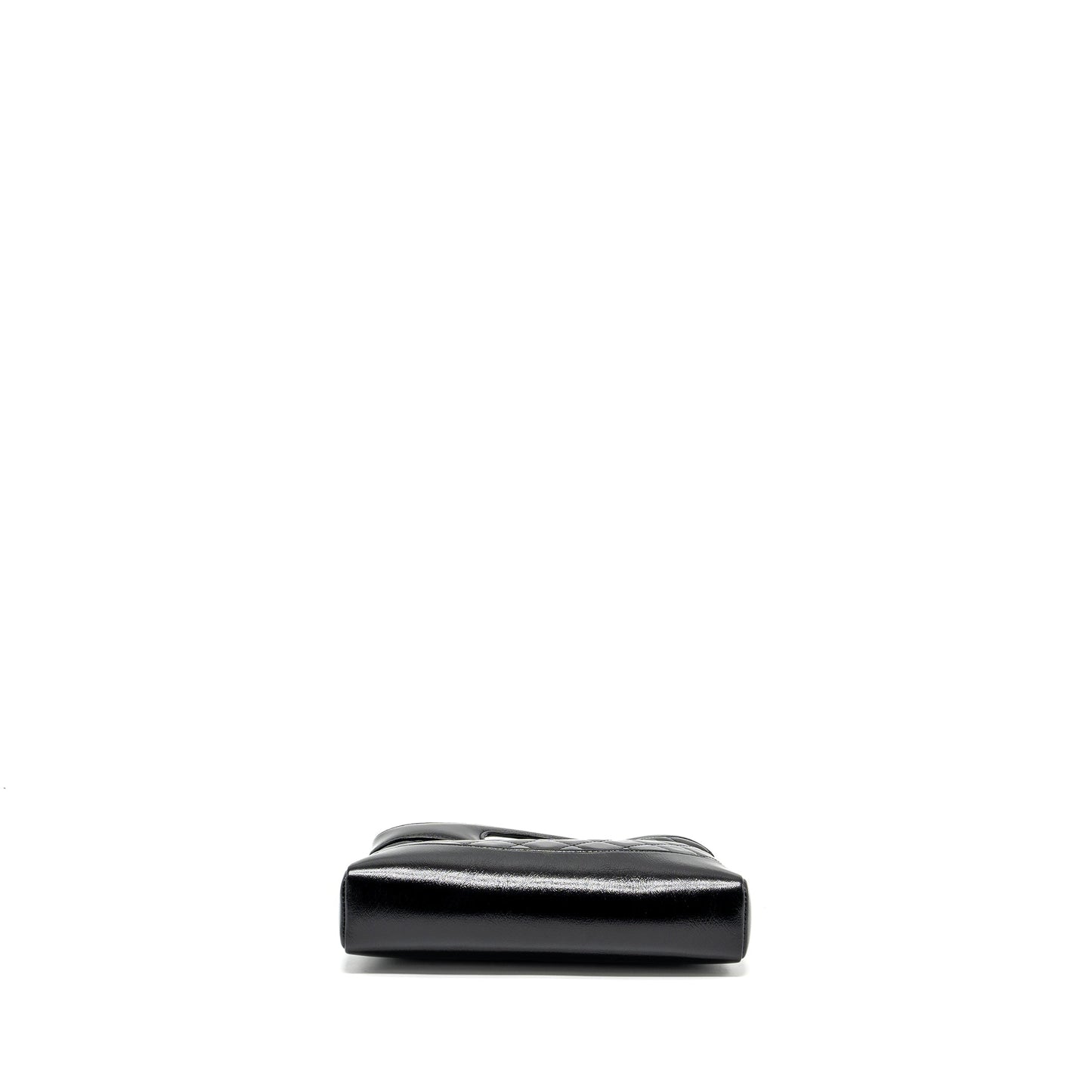 Chanel 24S Mini 31 Bag shiny Lambskin black  (microchip)