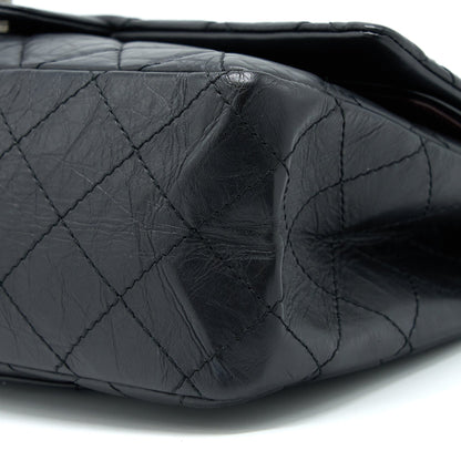 Chanel 2.55 Reissue 227 Aged Calfskin Black Ruthenium