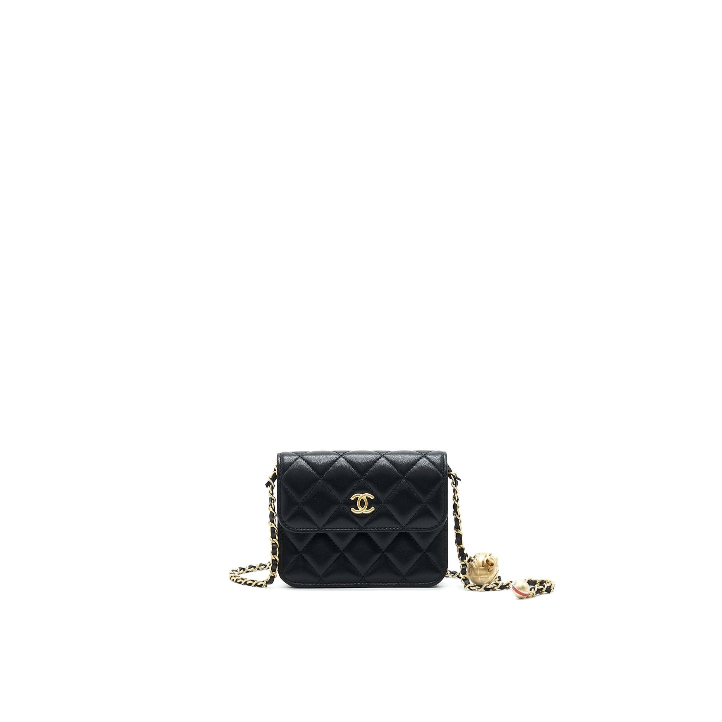 Chanel Pearl Crush Belt Bag Black
