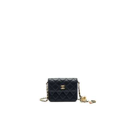 Chanel Pearl Crush Belt Bag Black