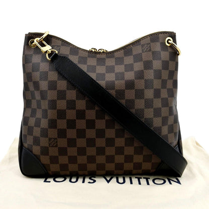 LOUIS VUITTON Odeon PM Monogram Canvas Crossbody Bag Brown