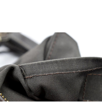 LOUIS VUITTON Manon PM Mini Lin Monogram Hobo Bag Brown