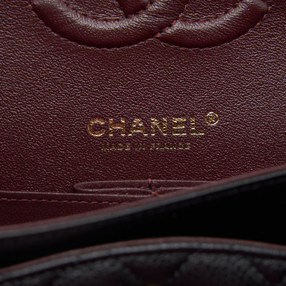 Chanel Medium Classic Double Flap Bag Caviar Black