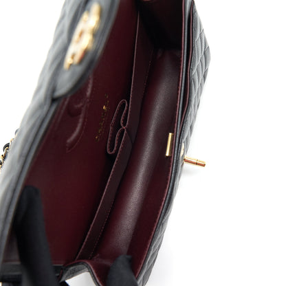 Chanel Medium Classic Double Flap Bag Caviar Black