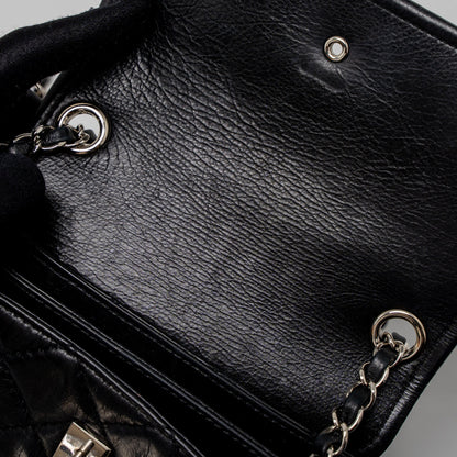 Chanel Giant CC Logo Bag Calfskin Navy