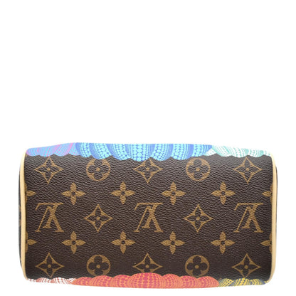 LOUIS VUITTON LV x YK Speedy Bandouliere 20 Monogram Canvas Shoulder Bag Multicolor