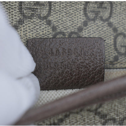 GUCCI Neo Vintage GG Monogram Canvas Belt Bag Beige 493930