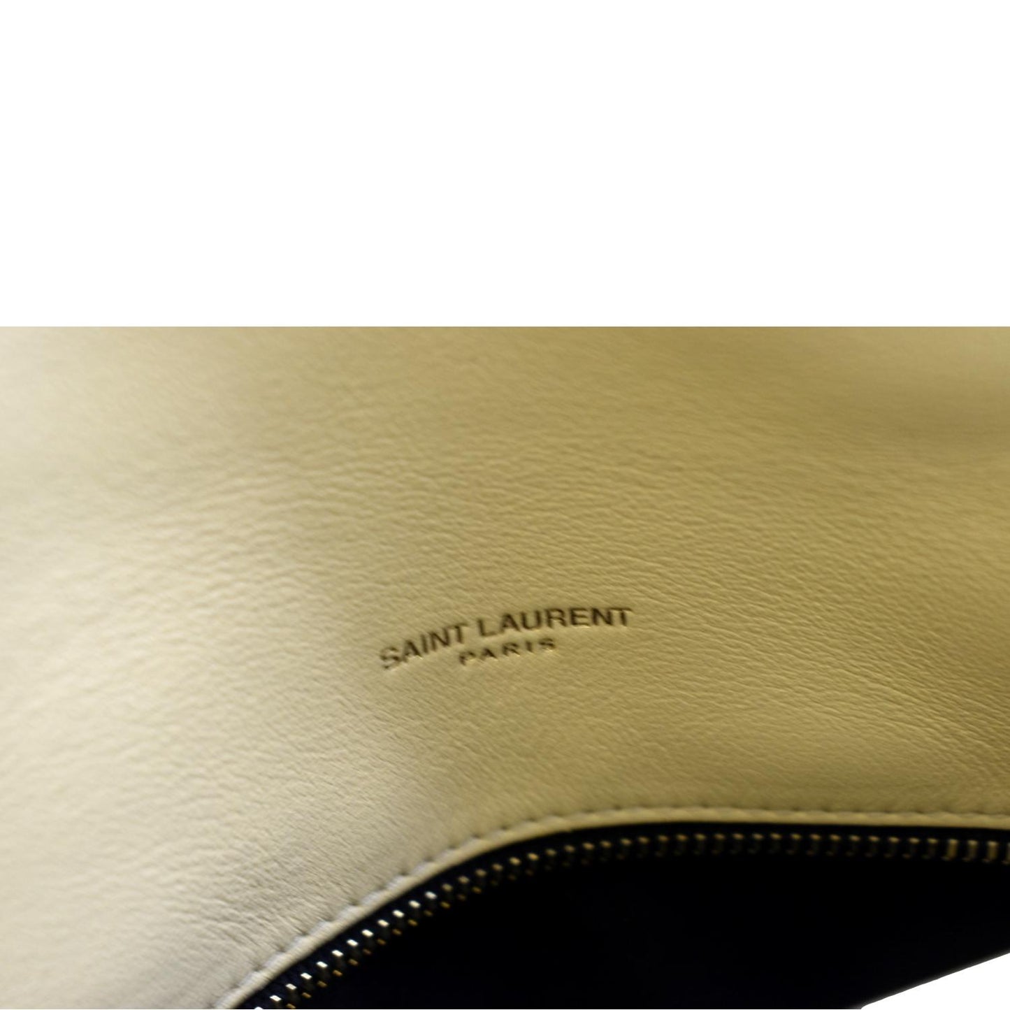 YVES SAINT LAURENT Loulou Puffer Quilted Leather Crossbody Bag Light Creme