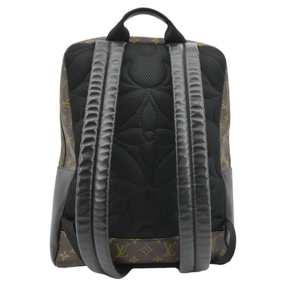 LOUIS VUITTON Dean Monogram Macassar Canvas Backpack Bag Black