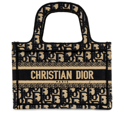 Christian Dior Mini Book Tote - Oblique Canvas