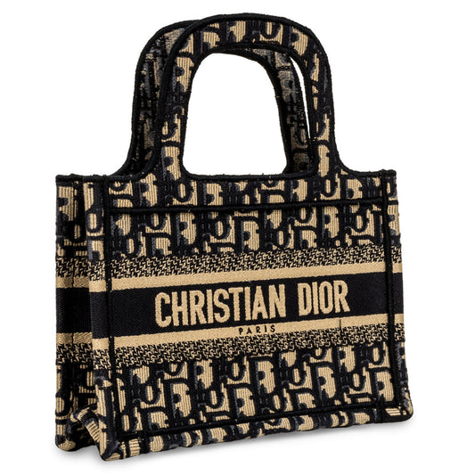 Christian Dior Mini Book Tote - Oblique Canvas