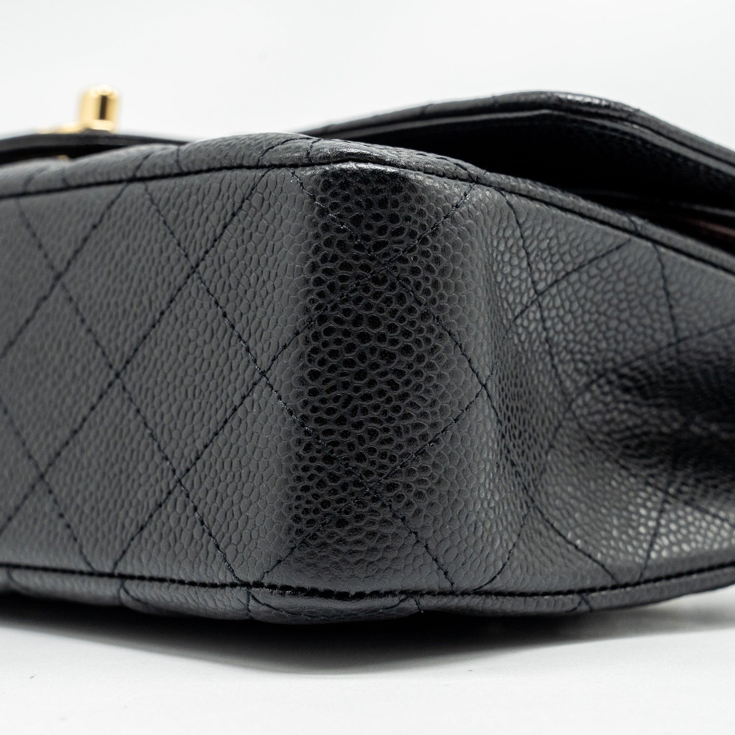 Chanel Medium Classic Double Flap Bag Caviar Black