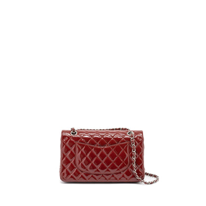 Chanel Medium Classic Double Flap Bag Patent Red