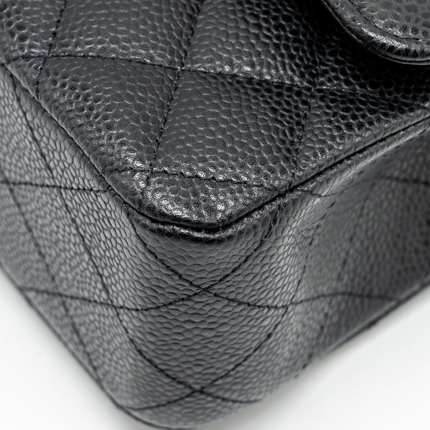 Chanel Medium Classic Double Flap Bag Caviar Black