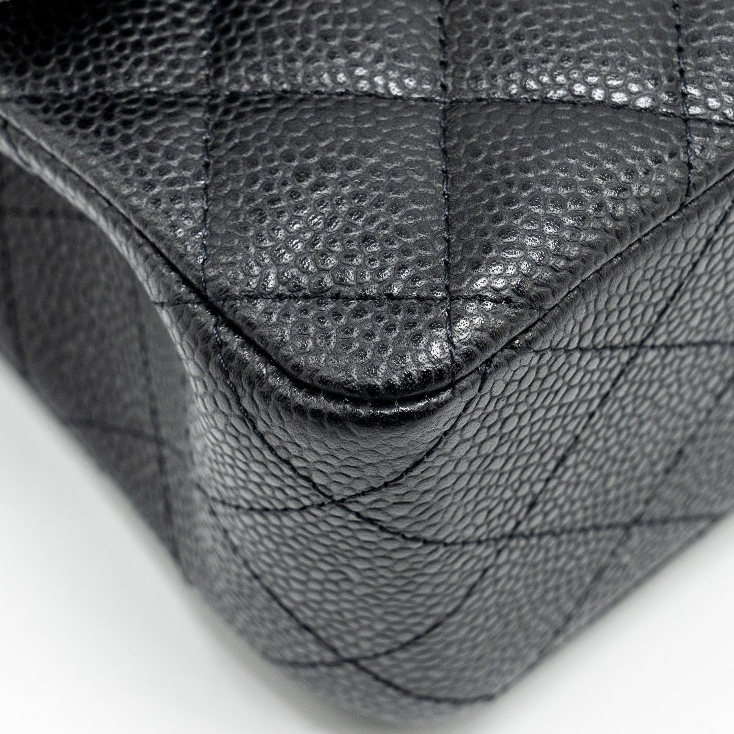 Chanel Medium Classic Double Flap Bag Caviar Black
